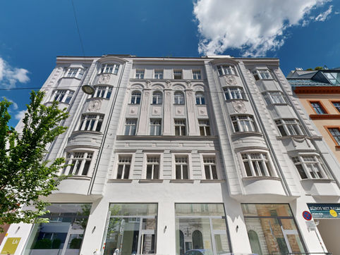 Außenansicht Praxis Guzy Wien Strozzigasse